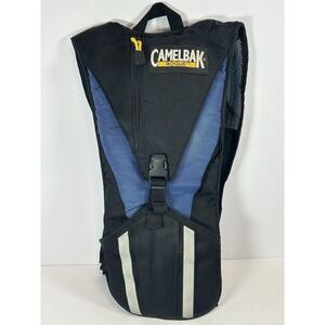 CamelBak Rogue Black/Blue Hydration Pack for Biking Hiking W/ Bladder